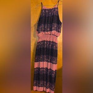 Spaghetti strap maxi dress